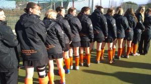 Honiton Hornets with their new weatherproof jackets