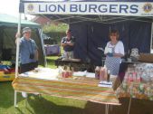 Lions BBQ with cooks at the ready