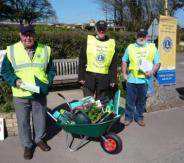 Spring wheel barrow April 1st at Otter Nurseries