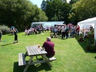 The green at the Otter Inn in full swing