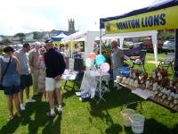 Lion Ed with the LIONS stand 2012