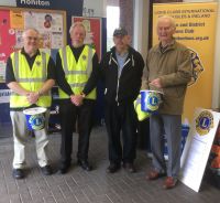 Lions at Tesco Honiton