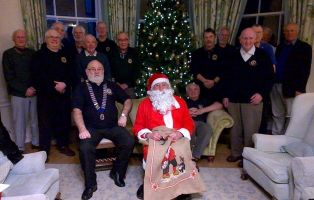 End of year Christmas greeting from Honiton Lions